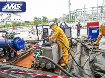 Chemical Cleaning - รับทำความสะอาดเครื่องจักรและโรงงานอุตสาหกรรม ระยอง - AMS SOLUTIONS