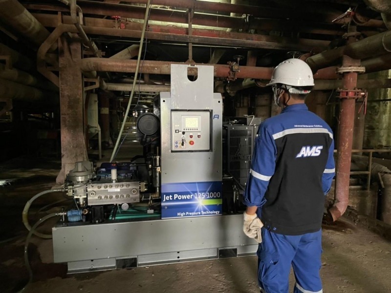 รับทำความสะอาดเครื่องจักรและโรงงานอุตสาหกรรม ระยอง - AMS SOLUTIONS